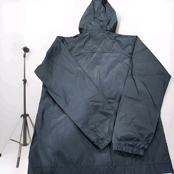 Columbia Boys Glennaker Rain Jacket Medium 10/12 Black Full Zip Waterproof NWT - Picture 8 of 8